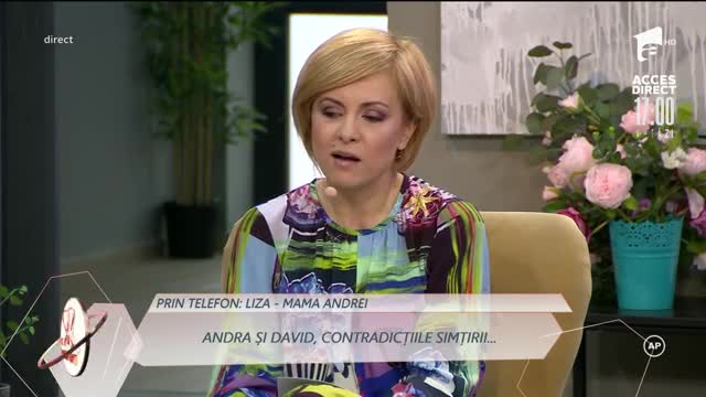 David a făcut-o pe Andra să pl&acirc;ngă!: Prefer un vis alături de Cătălina dec&acirc;t o realitate cu Andra!