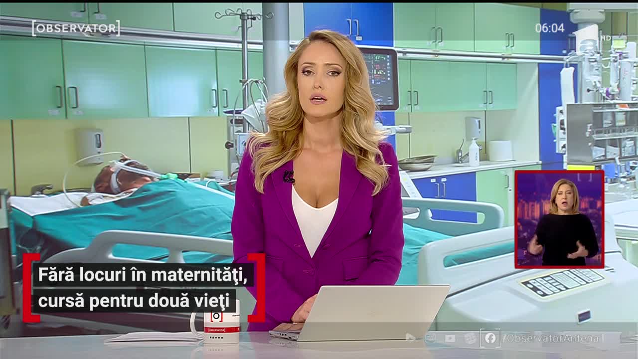 Fără locuri &icirc;n maternități, medicii se luptă să găsească un pat liber pentru o gravidă cu COVID