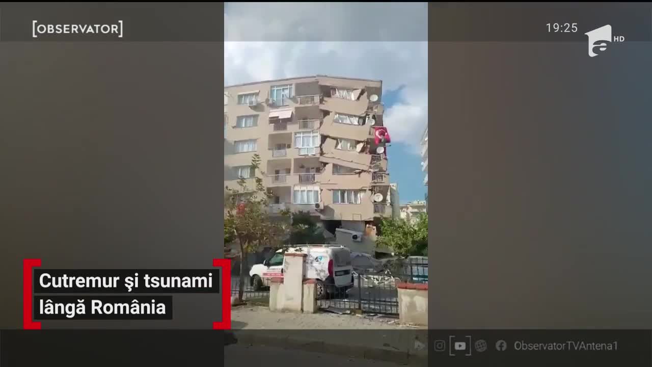 Un cutremur cu magnitudinea 7 a devastat două ţări, Grecia şi Turcia