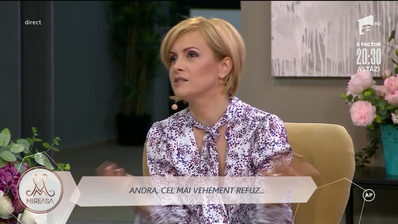 Andra, ieșire nervoasă. Reacția Simonei Gherghe: Nu te avantajează să vorbești ur&acirc;t. Este lipsă de respect!