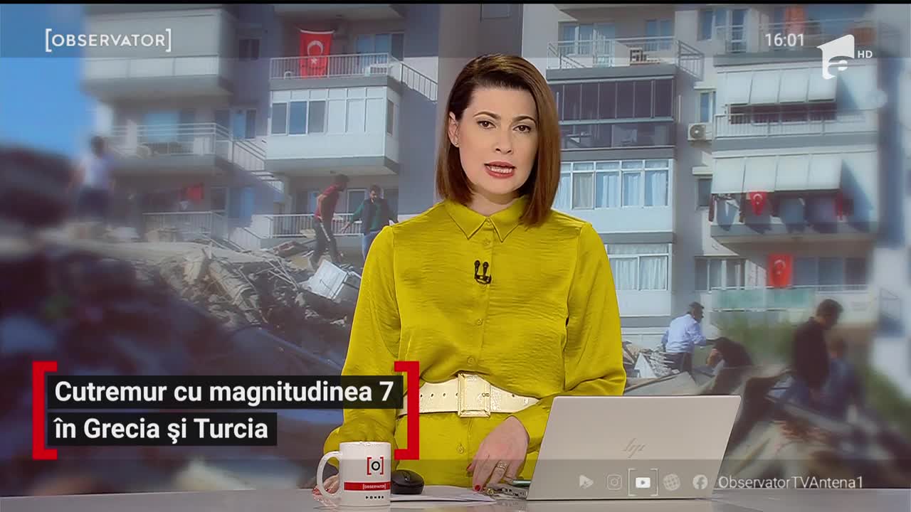 Cutremur cu magnitudinea 7 &icirc;n Turcia şi Grecia. Seismul a fost urmat de un tsunami