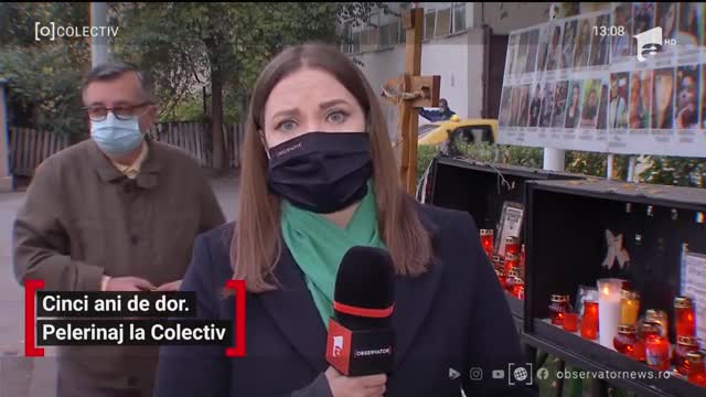 Colectiv, cinci ani de dor. Pelerinaj &icirc;n faţa fostului club