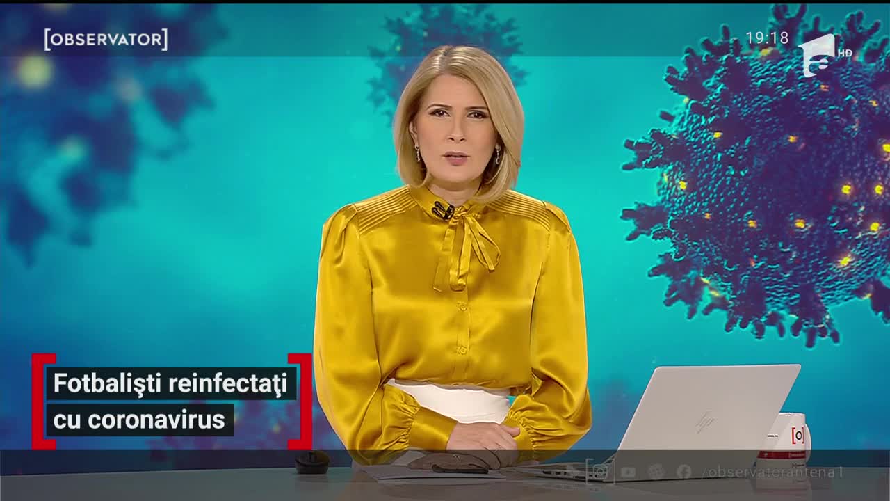 Fotbaliști reinfectați cu coronavirus