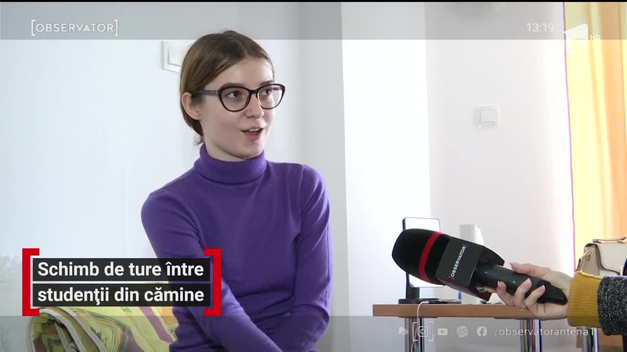 Schimb de ture &icirc;ntre studenţii din cămine din Iaşi