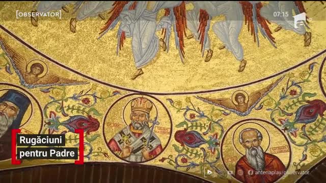 Sute de credincioşi, rugăciuni pentru pentru părintele Varlaam, infectat cu COVID-19