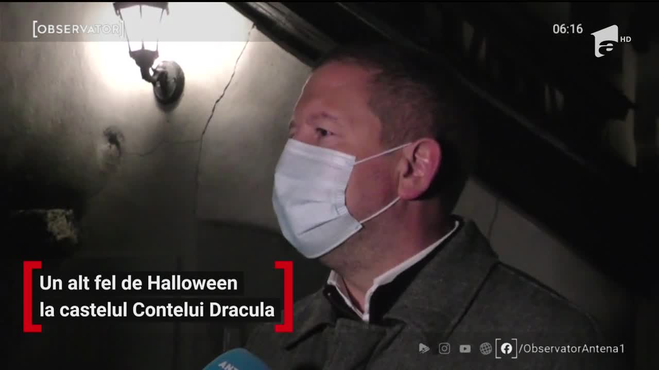 Un altfel de Halloween la castelul Contelui Dracula