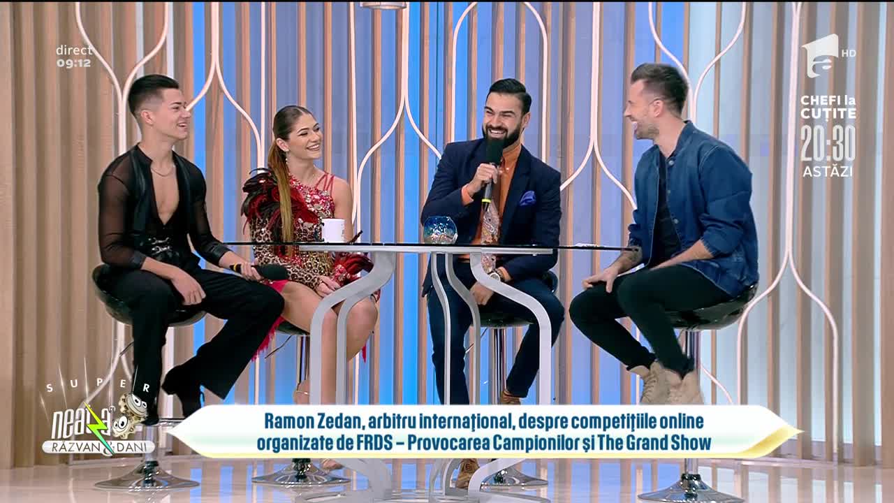 Competiții de dans sportiv organizate online. Cum se desfășoară