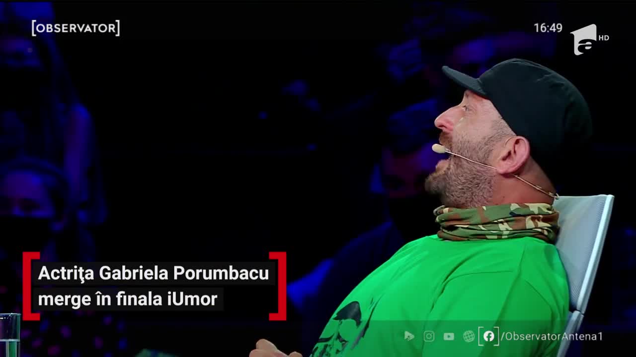 Actriţa Gabriela Porumbacu, direct în finala iUmor