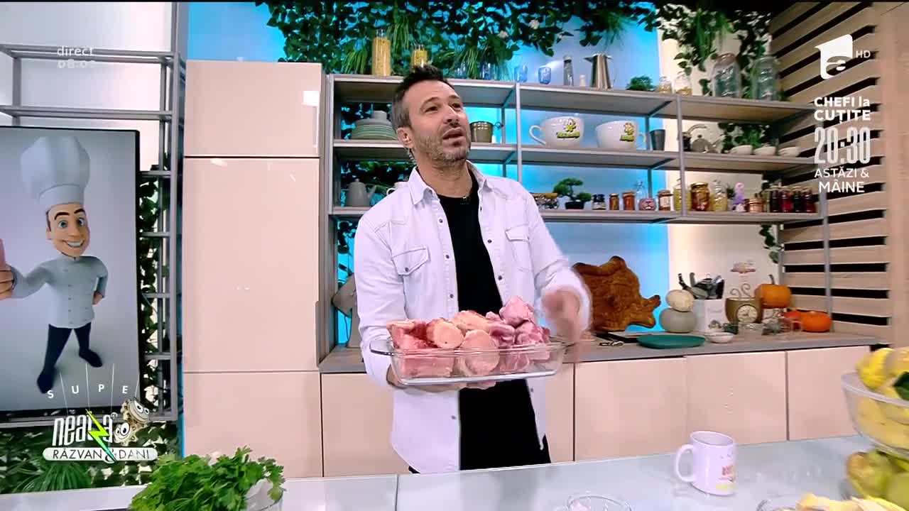 Risotto &icirc;n trei culori, rețeta lui Nicolai Tand de la Neatza cu Răzvan şi Dani