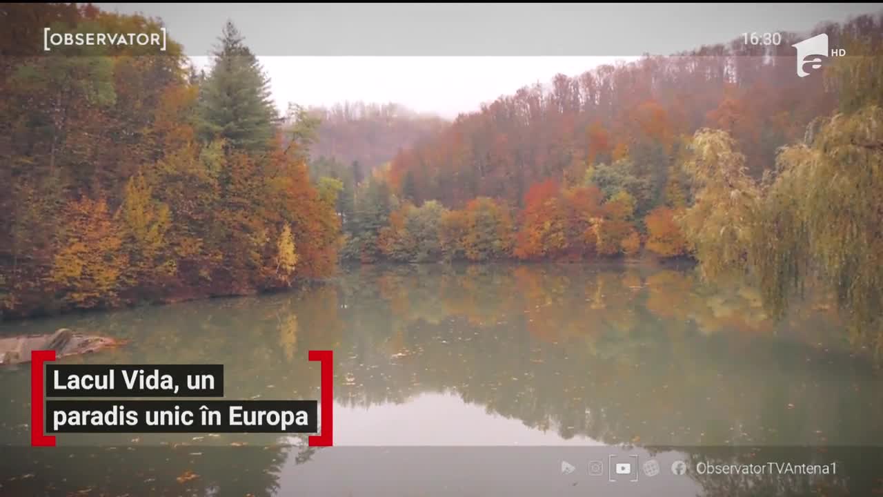 Lacul Vida, un paradis unic în Europa