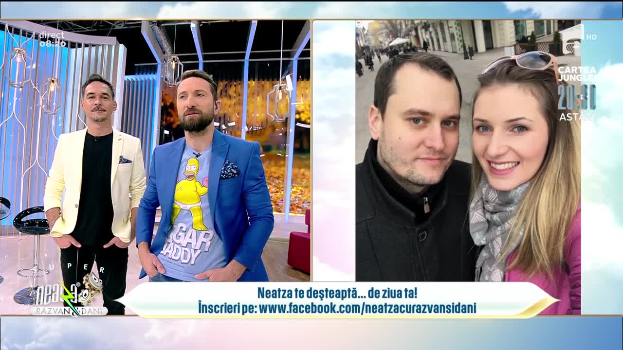 Neatza cu Răzvan și Dani te deșteaptă... de ziua ta! La mulți ani, Carina!