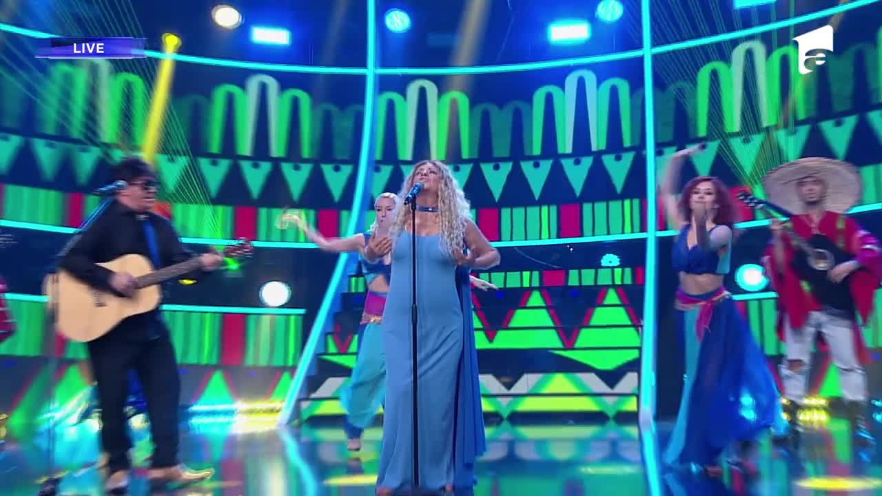 Romică Țociu & Adriana Trandafir se transformă în Istar Alabina & Los ninos de Sara - "Alabina", la Te cunosc de undeva!