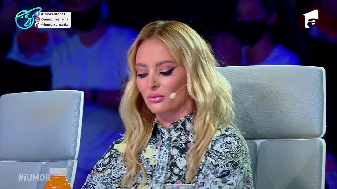 Amalia Popescu a venit să impresioneze la iUmor, dar pe scenă a urcat și soțul ei. Ce s-a întâmplat