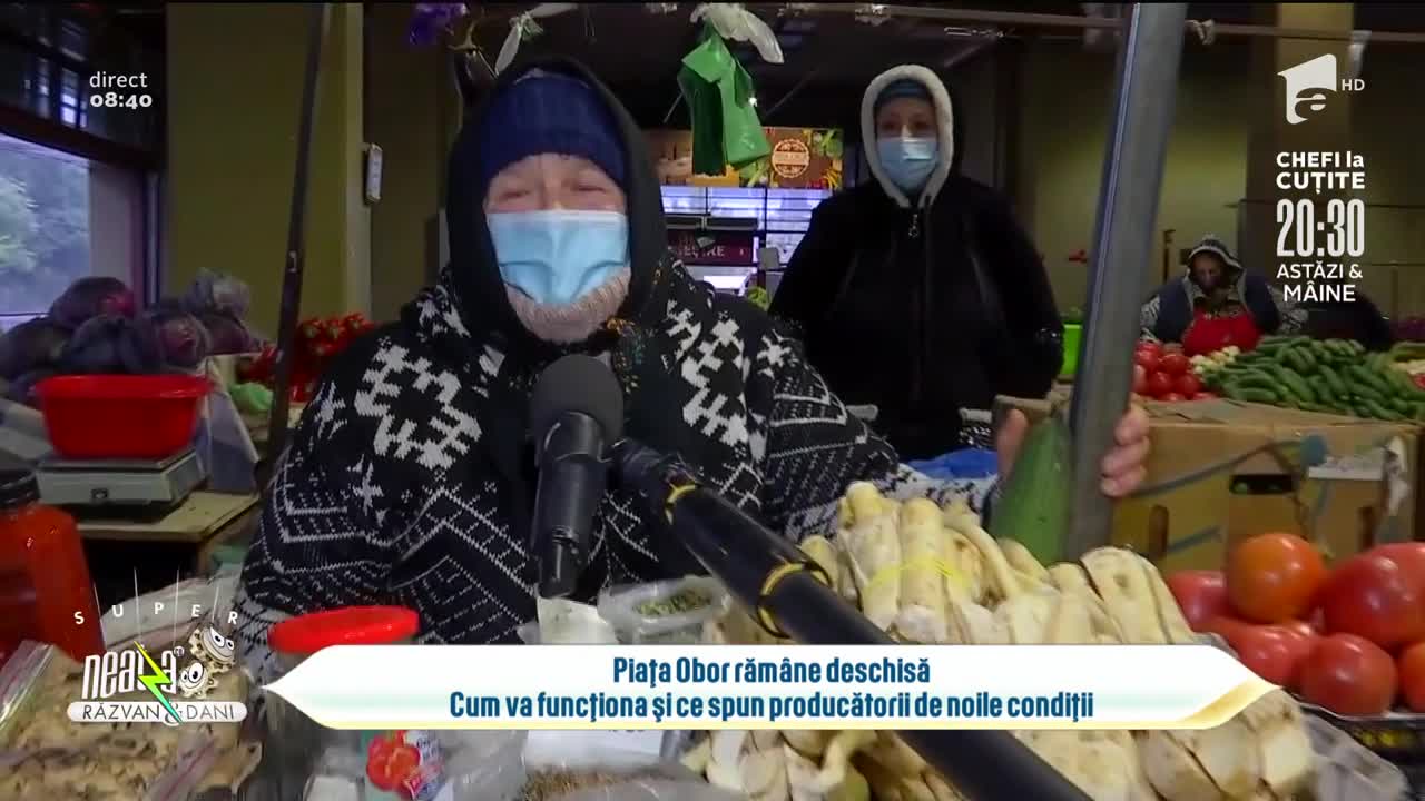 Piața Obor răm&acirc;ne deschisă. Cum va funcționa și ce spun producătorii