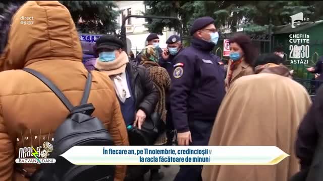 Pelerinaj la moaștele Sf&acirc;ntului Mina &icirc;n Capitală