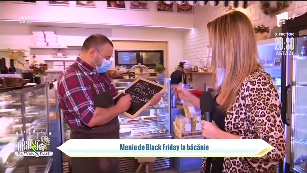 Meniu de Black Friday la băcănie