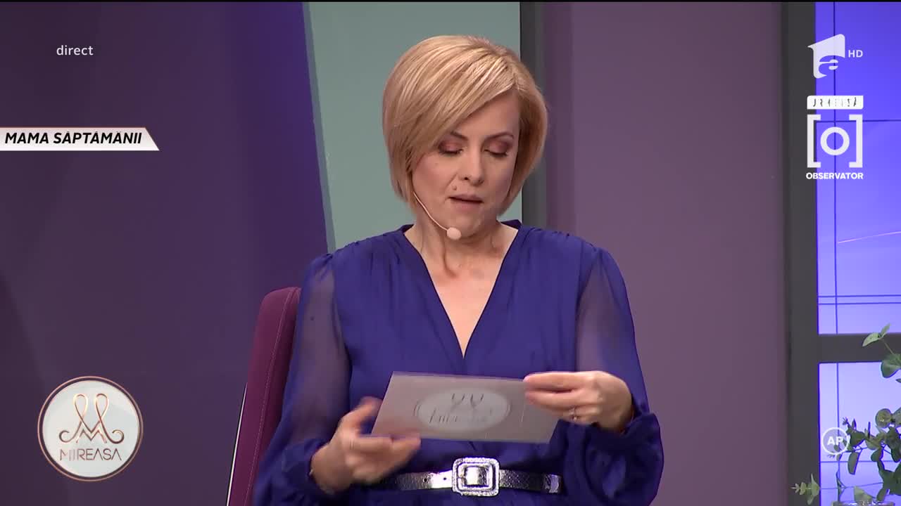 Doamna Mia a fost votată "Mama Săptămânii"!