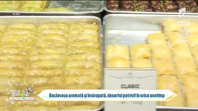 Baclavaua aromată și &icirc;nsiropată, desertul potrivit &icirc;n orice anotimp