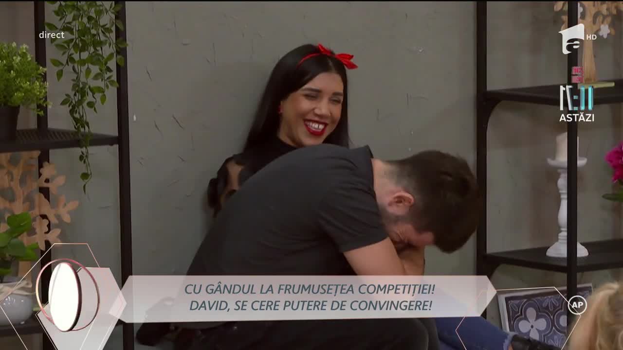 Andra vrea să plece acasă. Reacția lui David: Am venit, răm&acirc;nem. Clar!