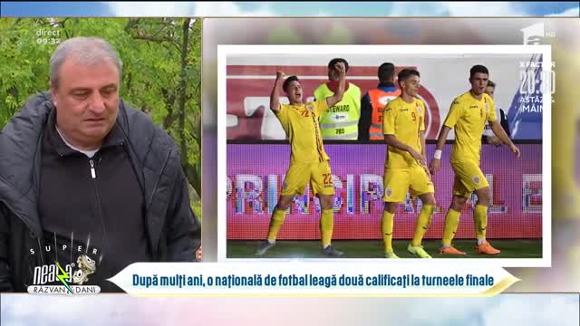 Tricolorii mici s-au calificat la Euro 2021. Mihai Stoichiță: Pot și eu să z&acirc;mbesc, după multă vreme