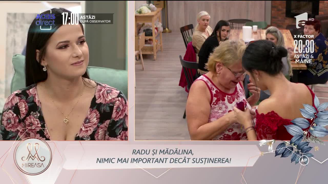 Lacrimi de fericire. Doamna Ana, cadou important pentru Mădălina: L-am oferit fără să vorbesc cu fiul meu