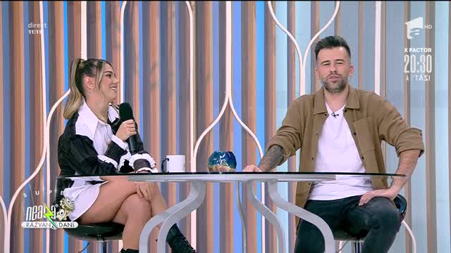 Mira, cu iubitul &icirc;n platoul de la Neatza: Andrei a venit &icirc;n trupă de cur&acirc;nd, și a venit bine de tot