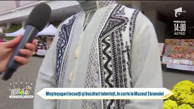 Meșteșugari iscusiți și bucătari talentați, &icirc;n curtea Muzeului Țăranului Rom&acirc;n