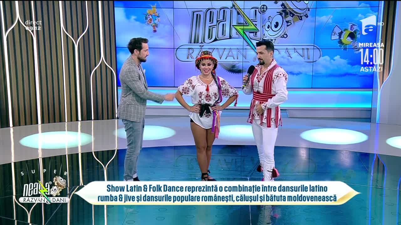 Dan Țepuru și Andreea Mihalașcu &icirc;mbină dansurile populare rom&acirc;nești cu cele latino, rumba și jive