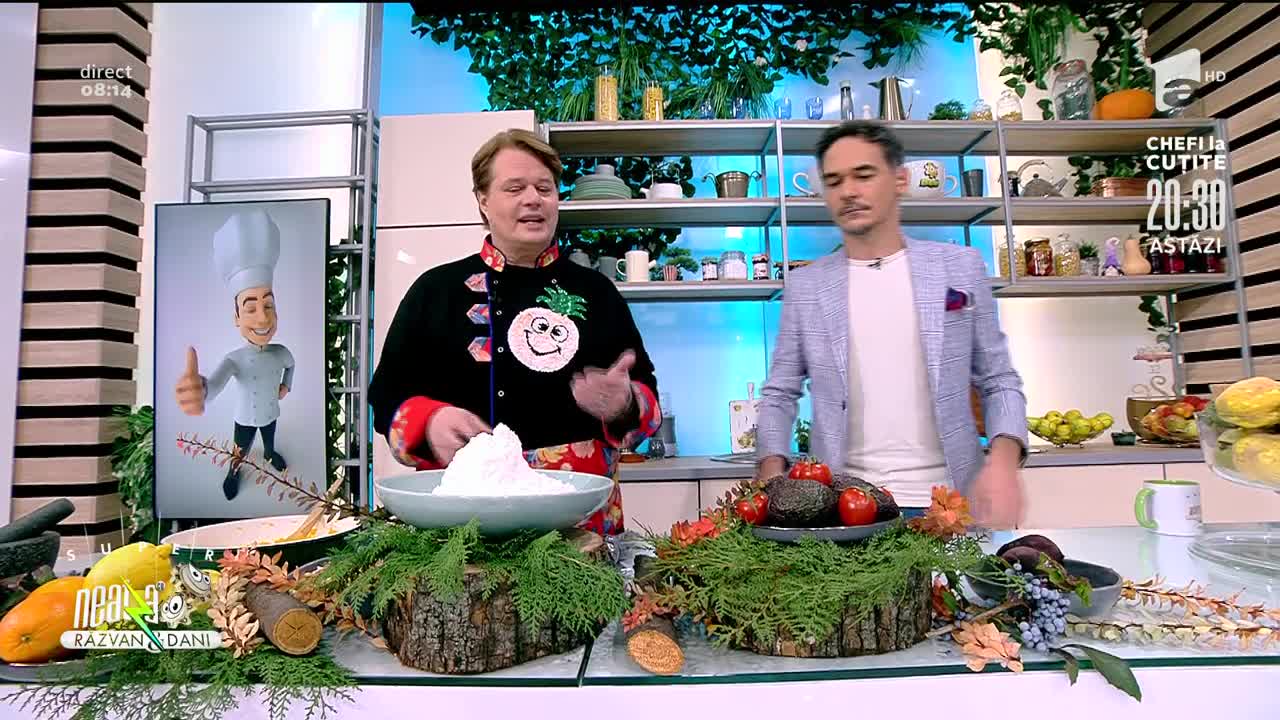 P&acirc;ine &icirc;n trei culori cu mousse de avocado, rețeta lui Vlăduț de la Neatza cu Răzvan şi Dani