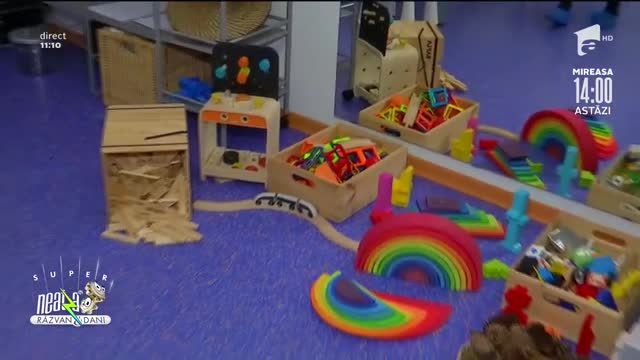 Spații special amenajate pentru copii cu v&acirc;rsta &icirc;ntre doi și șase ani