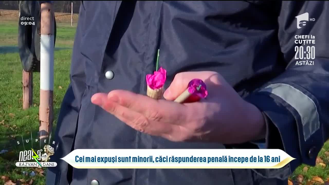 Atenție la petarde și artificii! Vă puneți viața &icirc;n pericol și riscați dosar penal