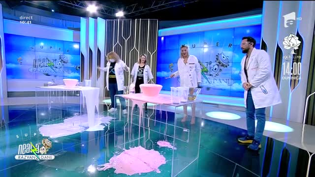 Cele mai inedite și distractive experimente ale Profesorilor Trăsniți, &icirc;n direct, la Neatza cu Răzvan și Dani