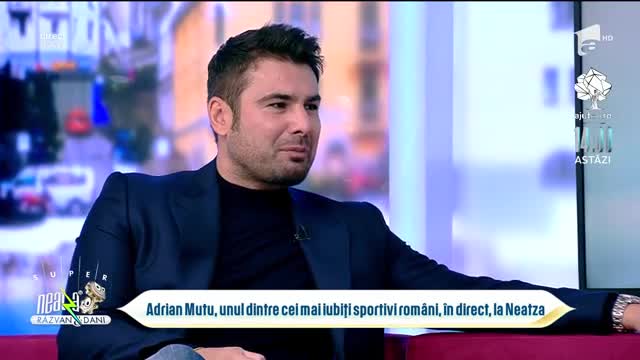 Adrian Mutu, unul dintre cei mai iubiți sportivi rom&acirc;ni, &icirc;n direct, la Neatza, de ziua Antenei 1