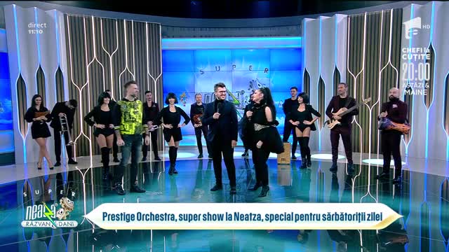 Prestige Orchestra c&acirc;ntă piesa Colaj Balkanic, la Neatza cu Răzvan și Dani