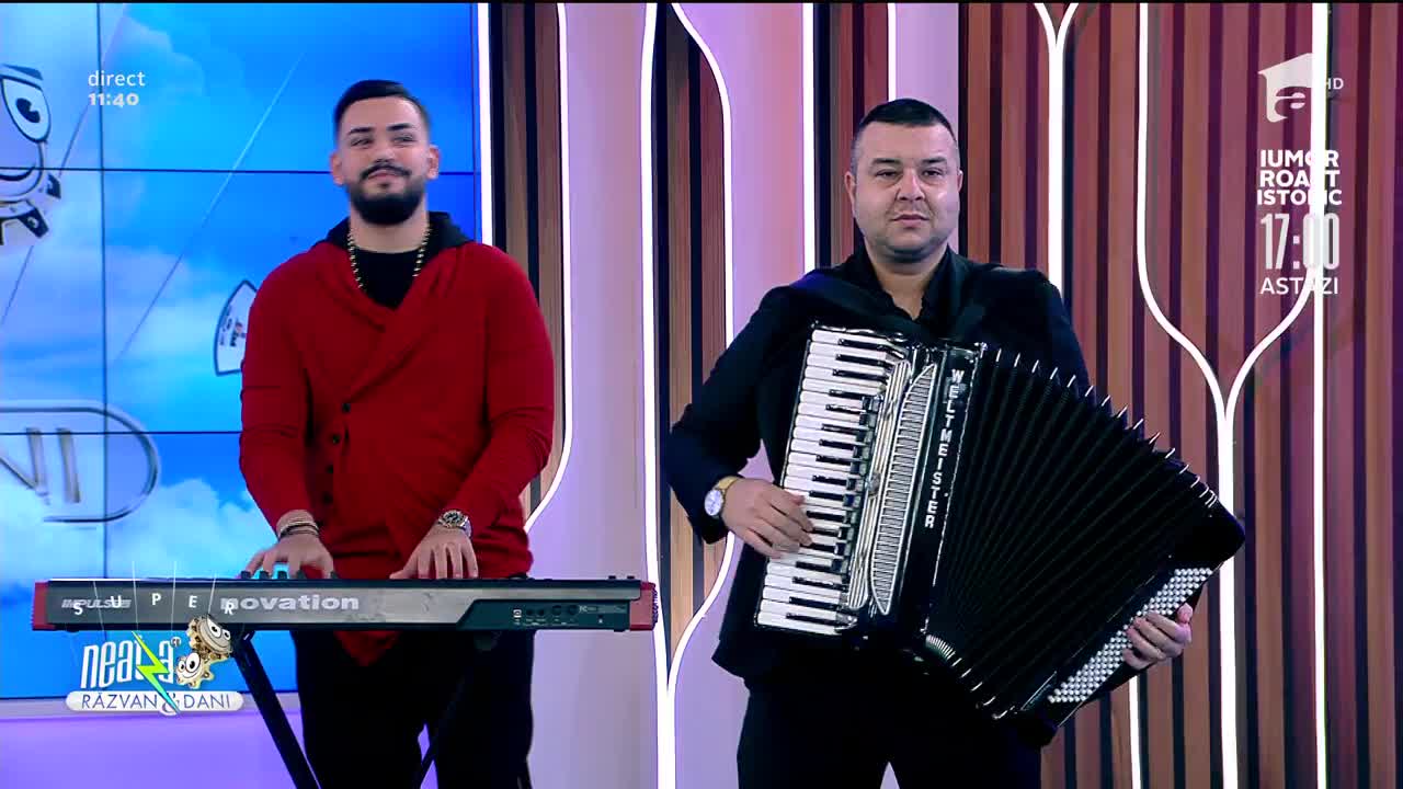 Relu și The Zuralia Orchestra c&acirc;ntă piesa Hai să bem, la Neatza cu Răzvan și Dani