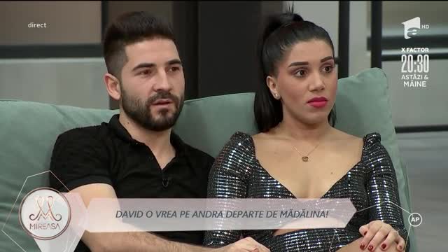 David, &icirc;n tensiuni cu Mădălina: Ești naivă &icirc;n relația cu Radu. Nu accepți realitatea!