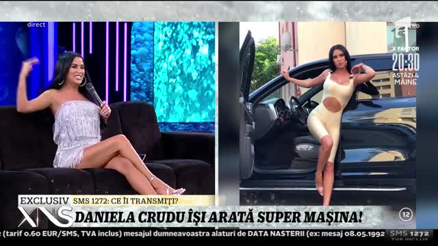 Daniela Crudu își arată super mașina: E foarte mișto, e cu sclipici!