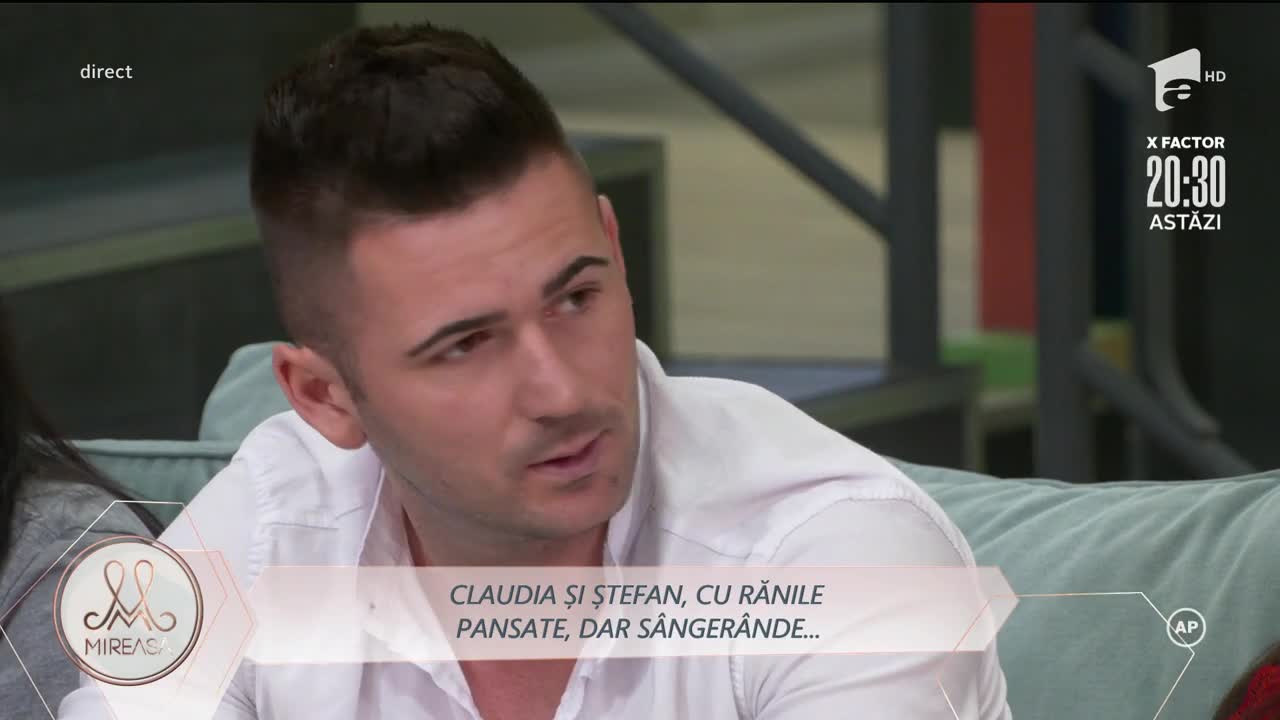 Marile temeri ale lui Ștefan: Nu am vrut să mă &icirc;ndrăgostesc de Claudia. Mi-e frică de ce o să fie afară