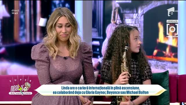 Linda și Arielle Alessia, fiicele celebrului saxofonist Flavius Teodosiu, c&acirc;ntă cele mai tari colinde, la Neatza