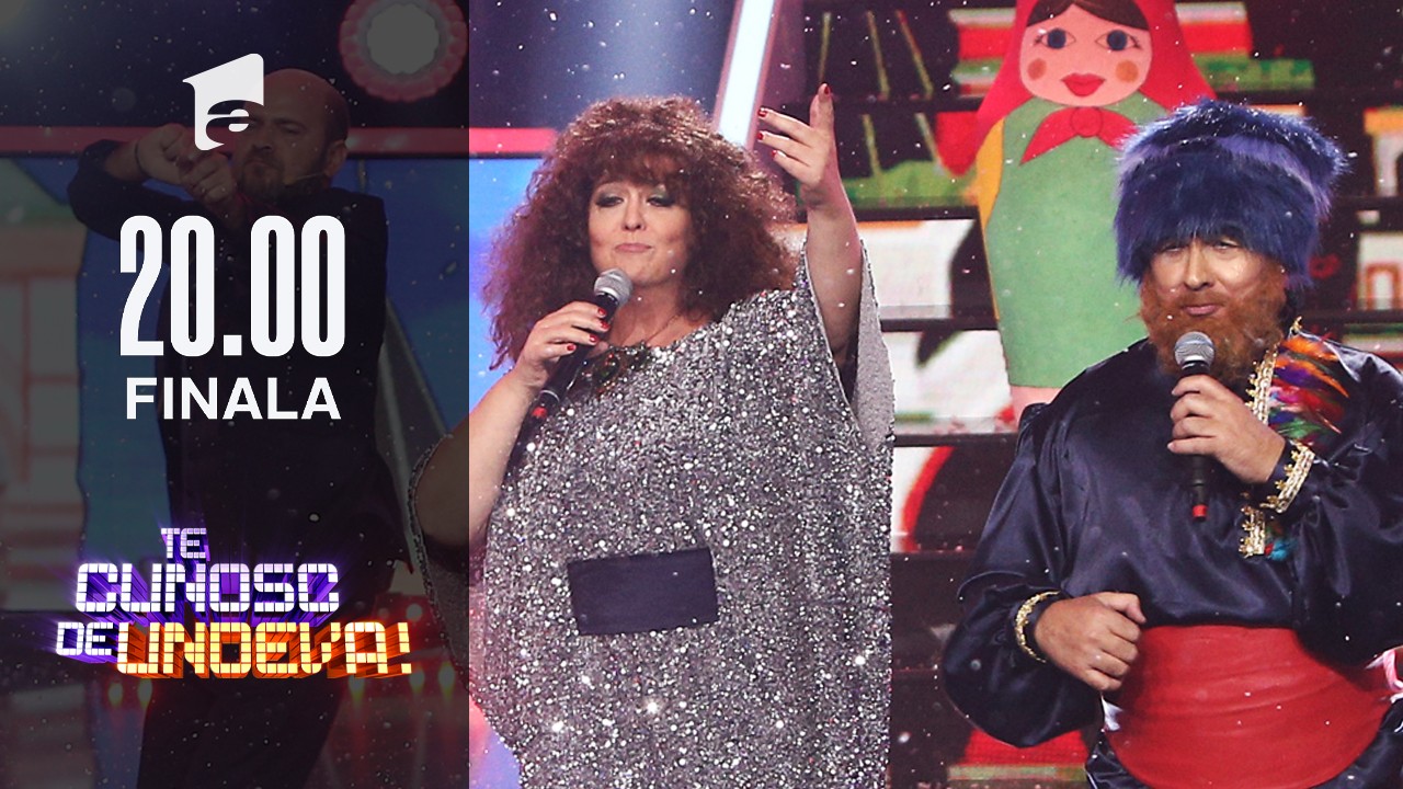 Monica Anghel & Marcel Pavel se transformă în Alla Pugacheva & Ivan Rebroff - "Kalinka", la Te cunosc de undeva!