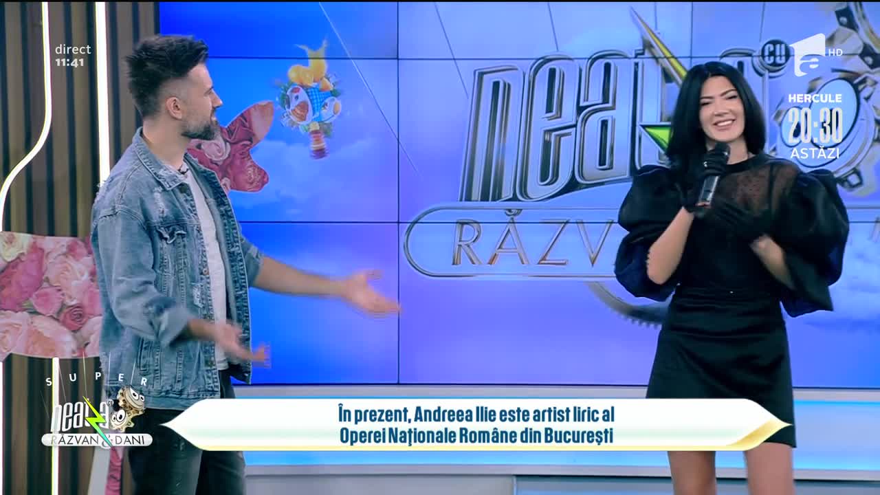 Andreea Ilie, cea mai cunoscută mezzosoprana pop operă din Rom&acirc;nia, &icirc;n direct, la Neatza!