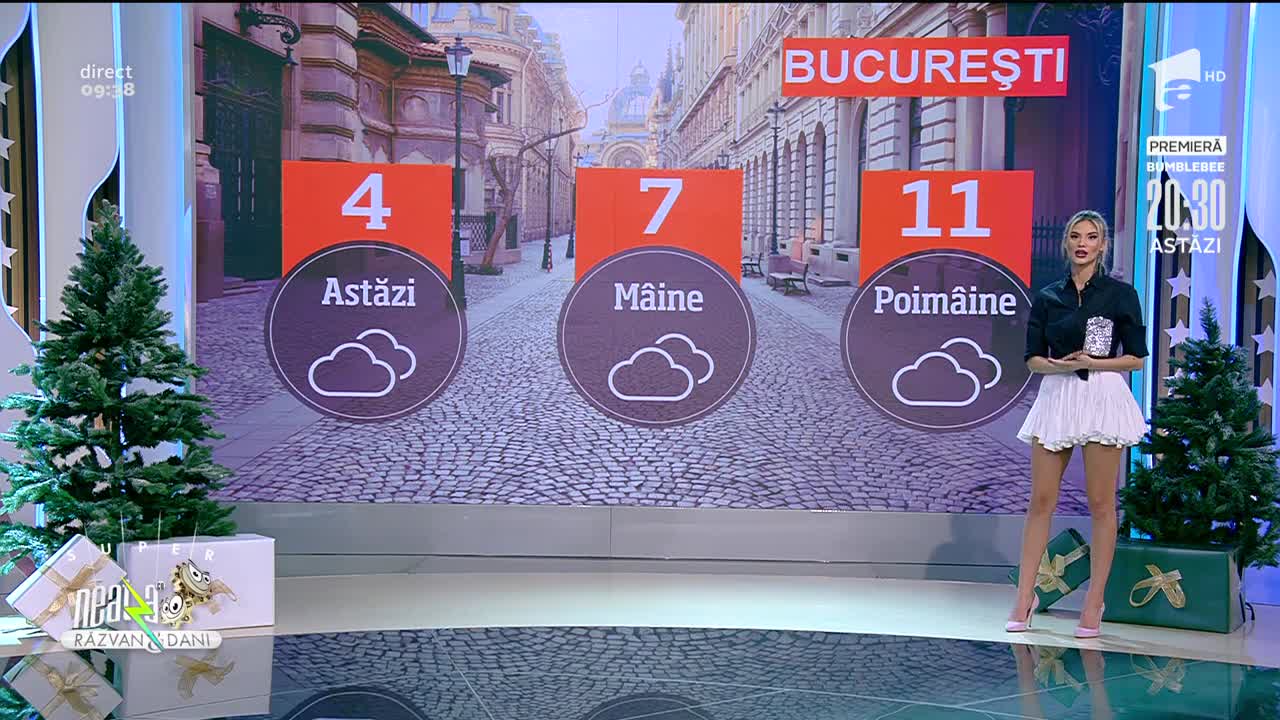 Prognoza Meteo, 22 decembrie 2020. Ramona Olaru: Ploi în cea mai mare parte a țării