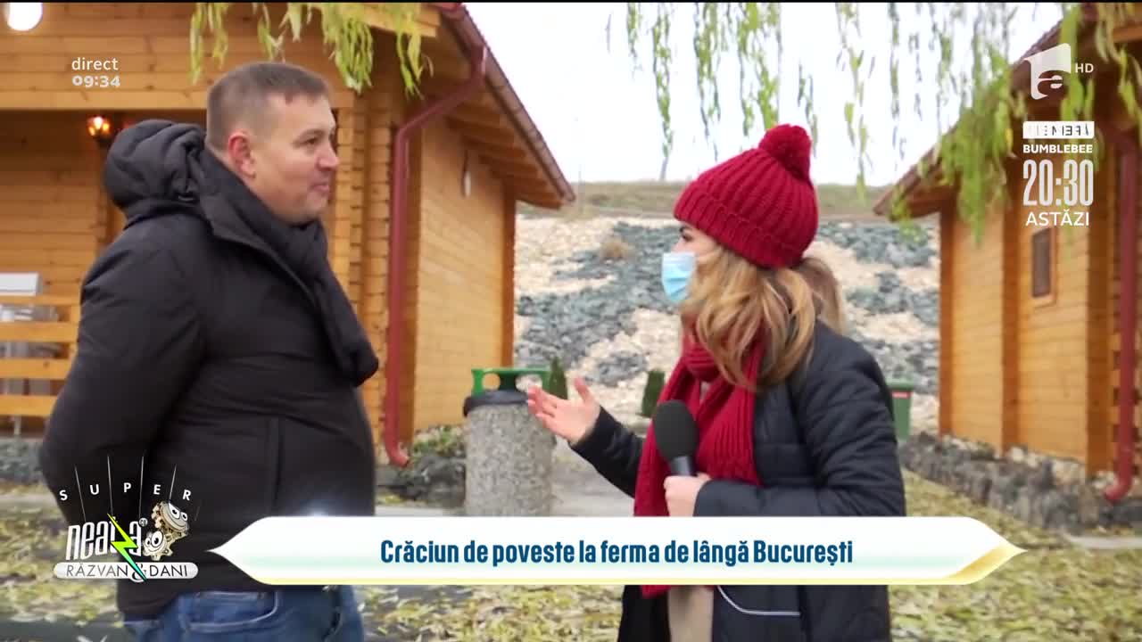 Crăciun de poveste la ferma de l&acirc;ngă București