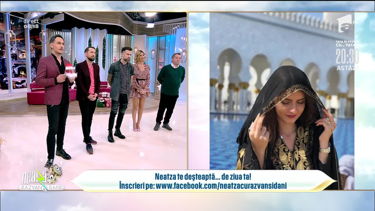 Neatza cu Răzvan și Dani te deșteaptă... de ziua ta! La mulți ani, Larisa!