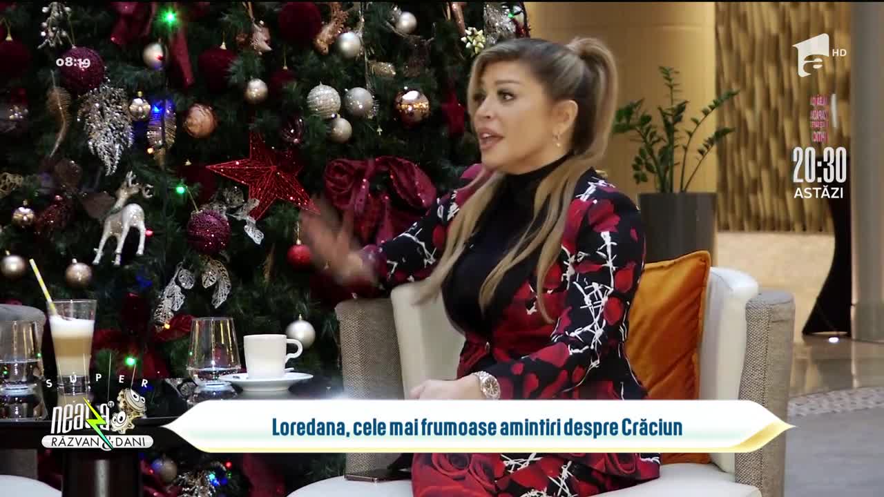 Loredana Groza, cele mai frumoase amintiri din copilărie despre Crăciun
