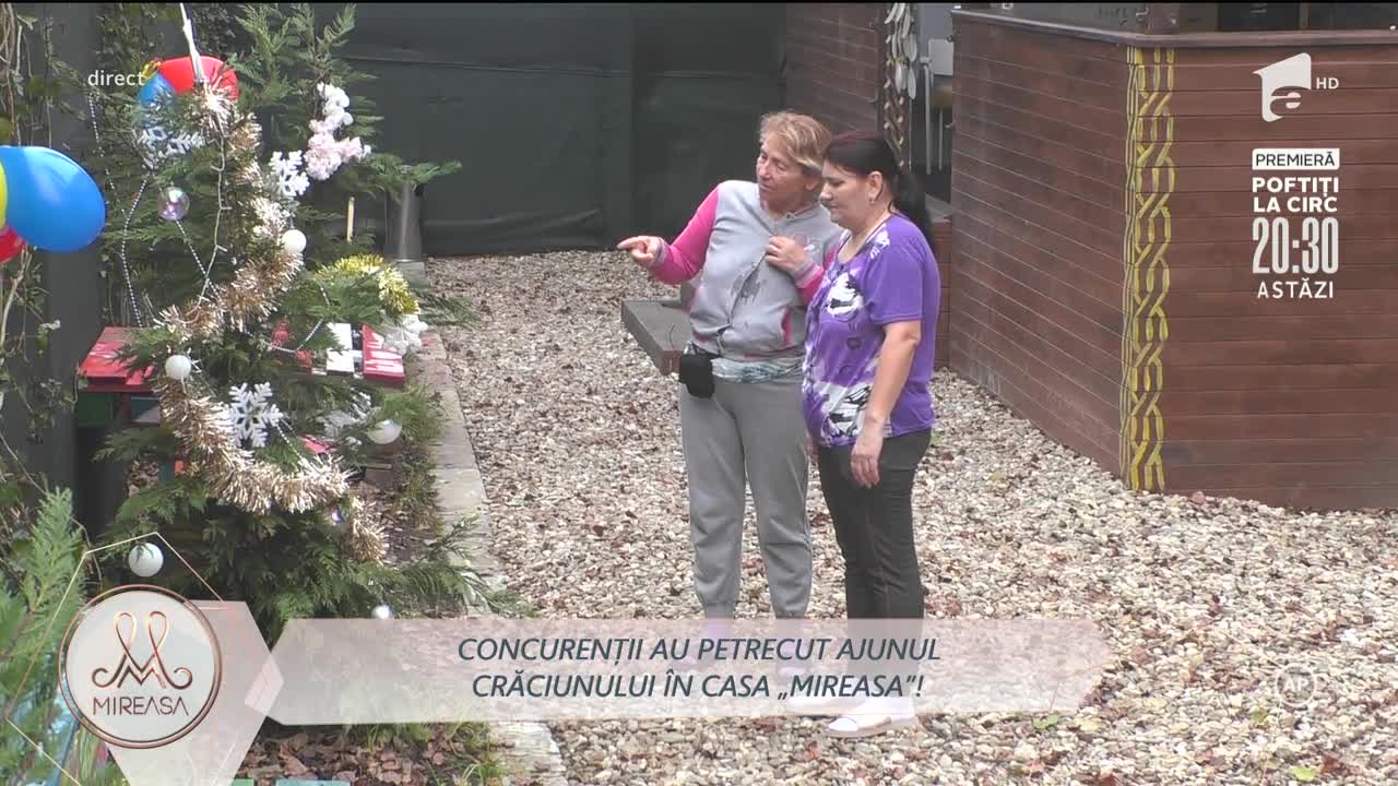 Concurenții au petrecut Ajunul Crăciunului &icirc;n casa Mireasa