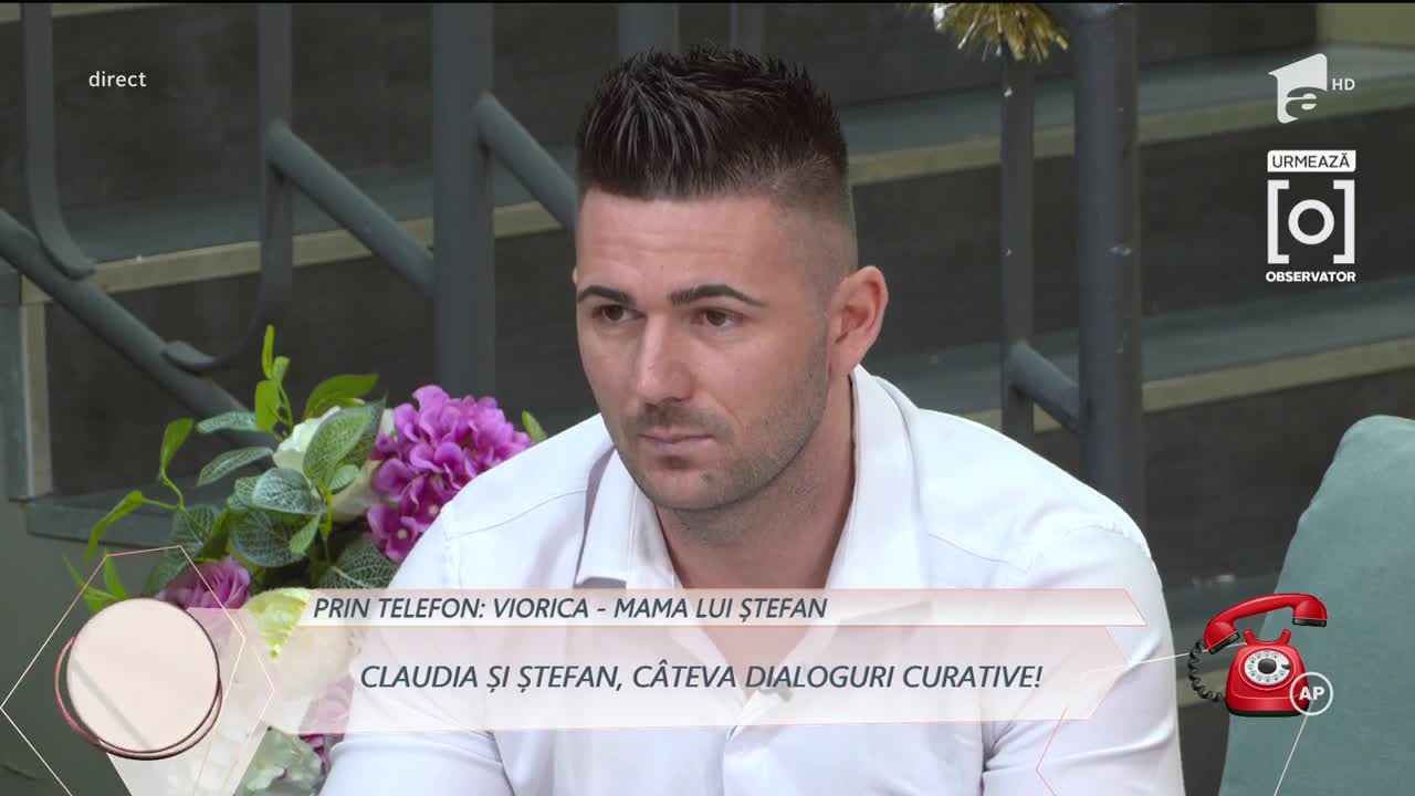 Ștefan, &icirc;n lacrimi!  Viorica: "Nu mai pl&acirc;nge"