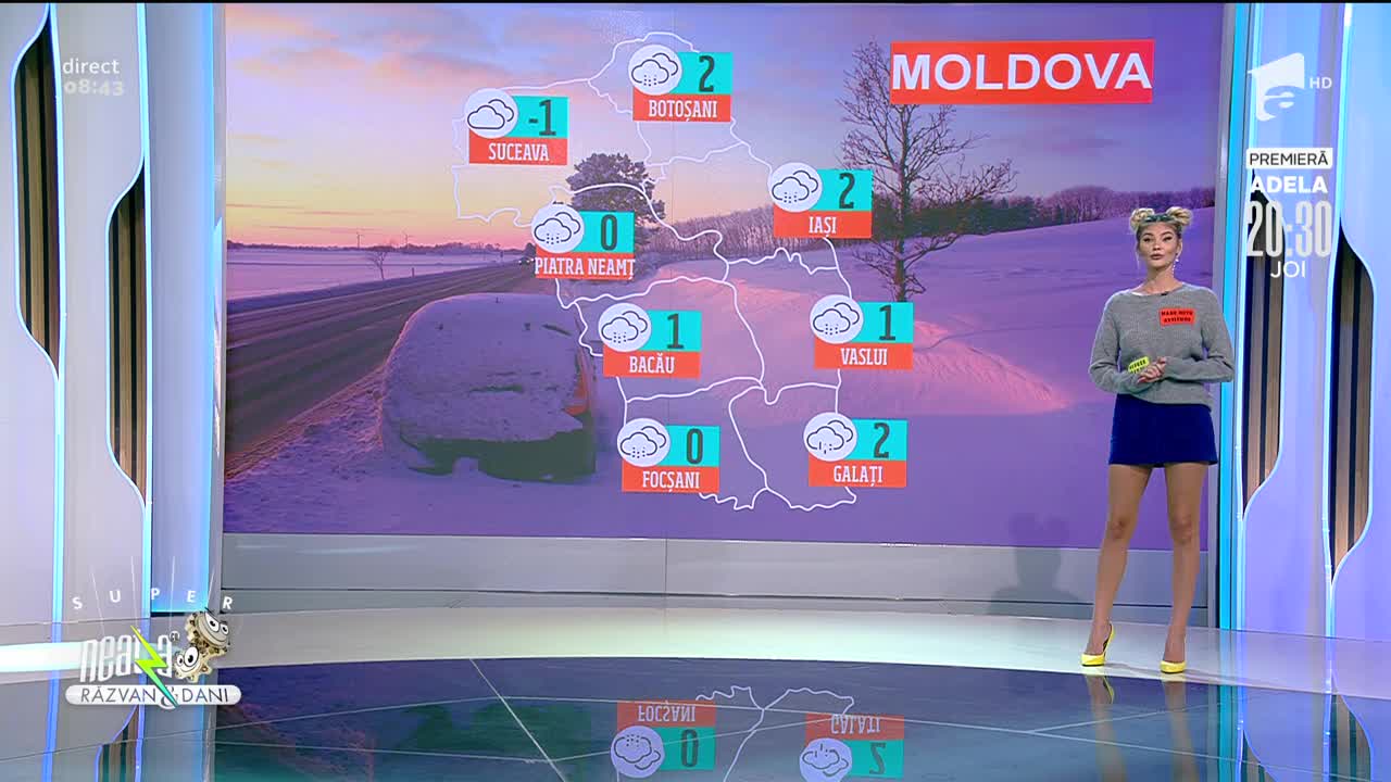 Prognoza Meteo, 11 ianuarie 2021. Cod galben de ninsori abundente