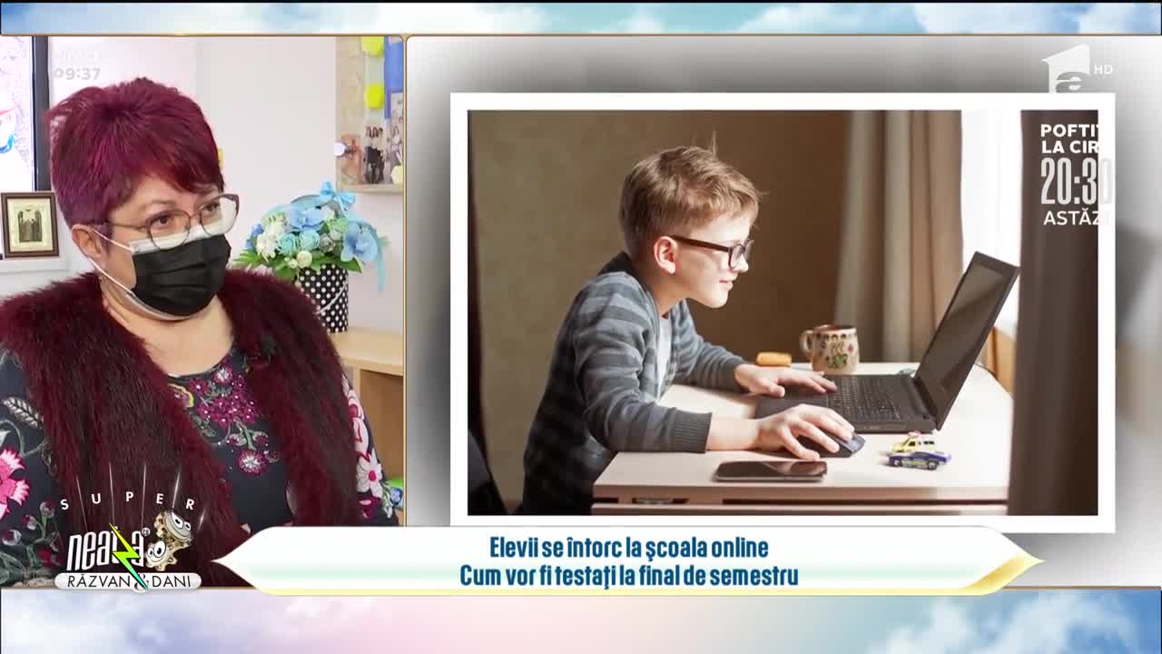 Elevii au &icirc;nceput școala online. Cum vor fi testați la final de semestru