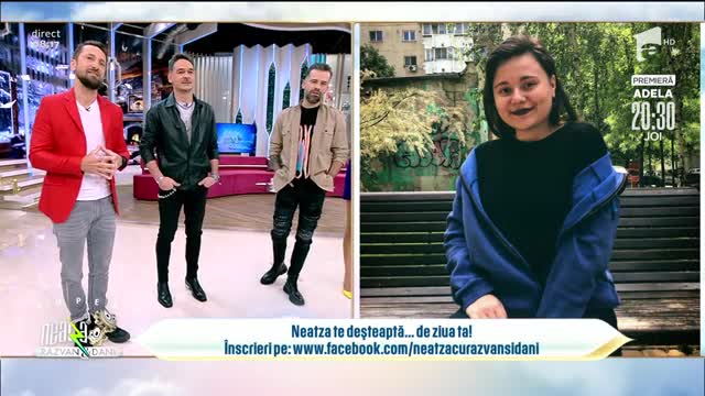 Neatza cu Răzvan și Dani te deșteaptă... de ziua ta! La mulți ani, Ioana!